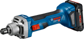 Cordless straight grinders