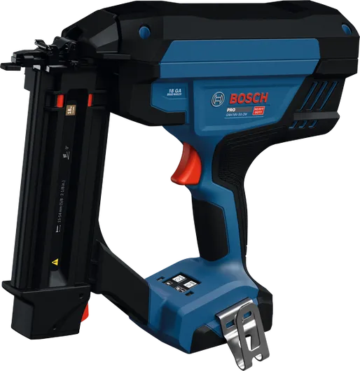 Bosch GNH18V-50-2M cordless 18 gauge brad nailer.