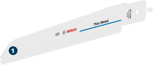 Bosch M1122EF thin metal bi-metal saw blade.