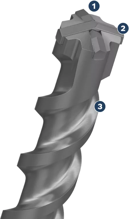 Long Life drilling in reinforced concrete Long Life drilling in reinforced concrete