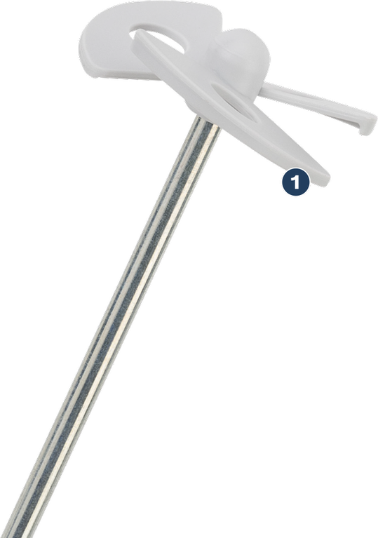 Bosch PRO Paint Stirrer Basket 60 mm for mixing.