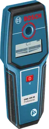 Bosch GMS 100 M detector, max detection depth 100 mm.