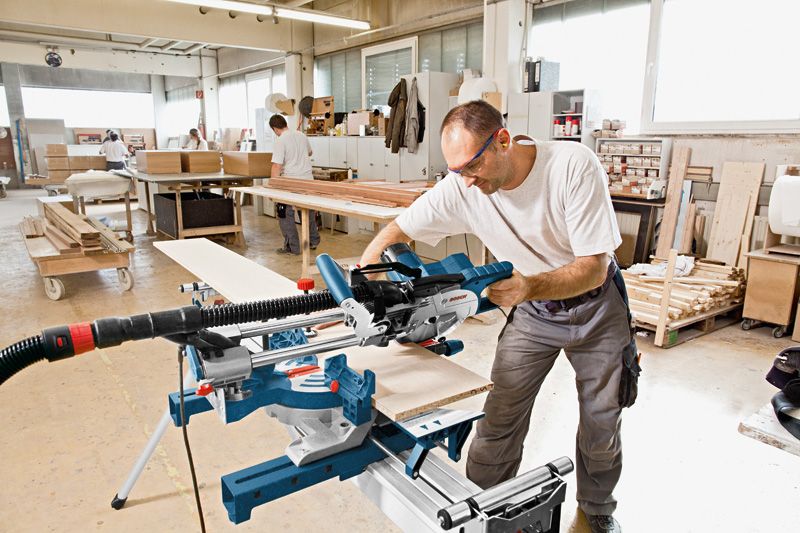 Bosch gcm 8 sjl slide mitre saw 230v discount