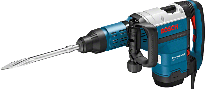 Bosch GSH 7 VC demolition hammer, vibration control.