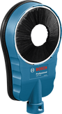 Bosch GDE 162 dust extraction accessory for drilling tools.