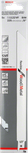 Bosch S1122VF flexible wood and metal saw blade.