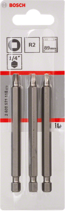 Bosch R2 89mm screwdriver bits.