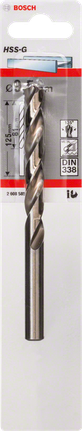 Metal drill bits HSS-G, DIN 338 Bosch metal drill bit HSS-G 3/8″ DIN 338.
