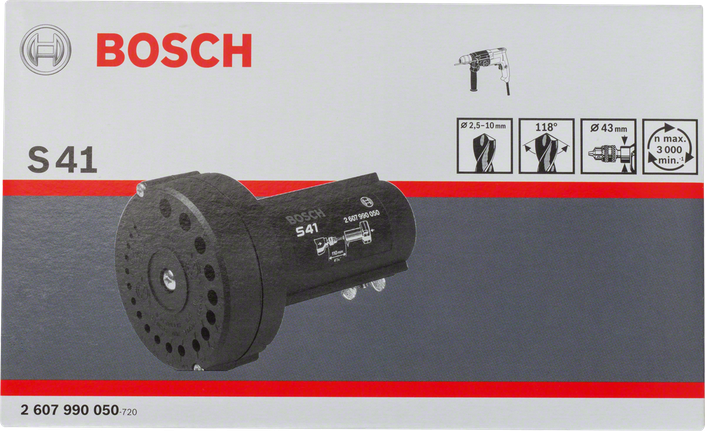 Drill bit sharpener Bosch S41 drill bit sharpener.