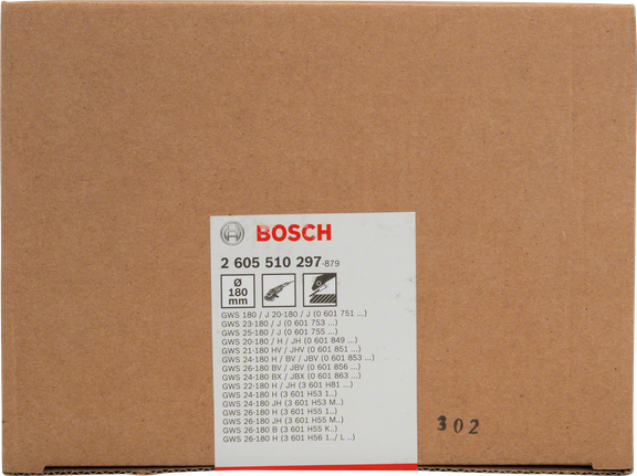 Protective guard Bosch 180 mm protective guard.