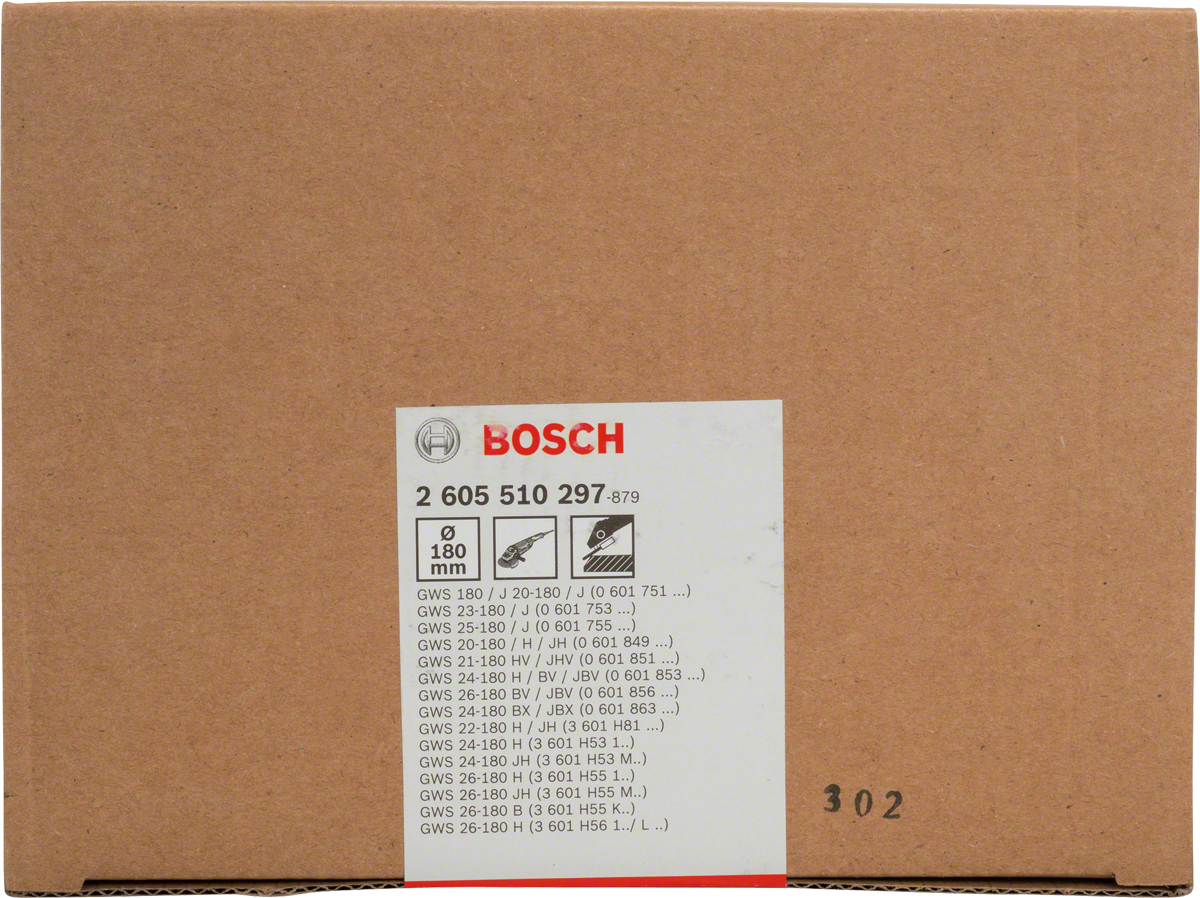 Bosch 180 mm protective guard.