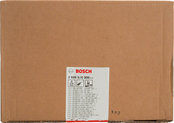 Bosch cut-off protective guard 230 mm.