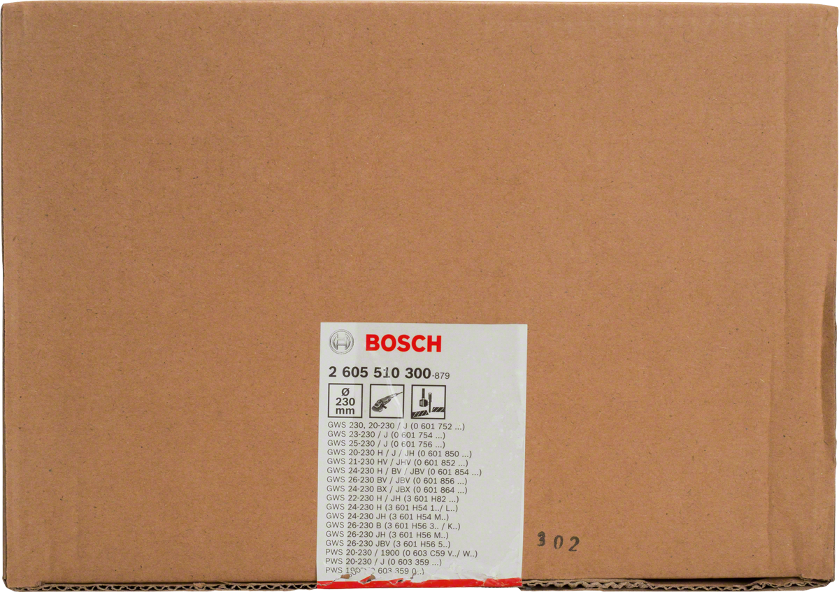 Bosch cut-off protective guard 230 mm.