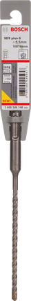 Bosch SDS plus-5 hammer drill bit 5.5 mm for concrete.