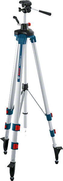Bosch BT 250 building tripod with adjustable height.