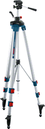 Bosch BT 250 building tripod with adjustable height.