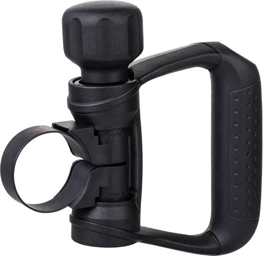 Bosch handle for rotary hammers with ergonomic grip.