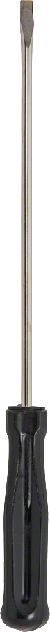 Bosch screwdriver with ergonomic black handle.