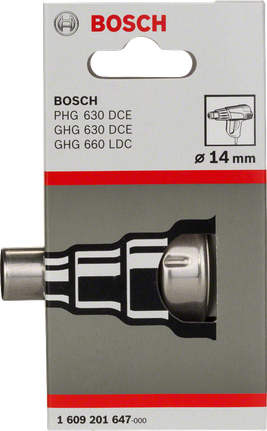 Reduction nozzle Bosch 14 mm reduction nozzle.