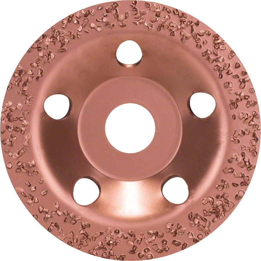 Bosch carbide grinding cup wheel for abrasive materials.