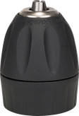 Bosch keyless chuck 10 mm for drill accessories.