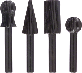 Bosch 4-piece freehand router bit set 13 mm.