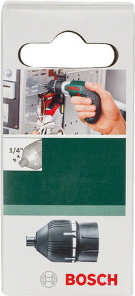 Bosch 1/4″ hex drill chuck.
