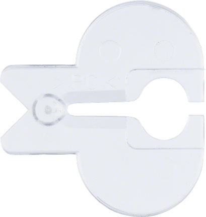 Bosch anti-splinter guard accessory for clean cutting.