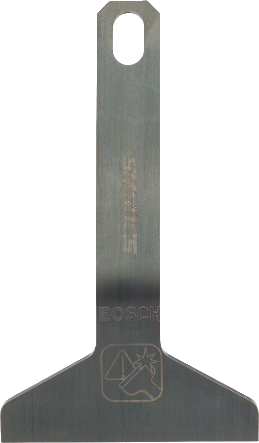 Bosch scraper blade SM 60 CS for removing material.