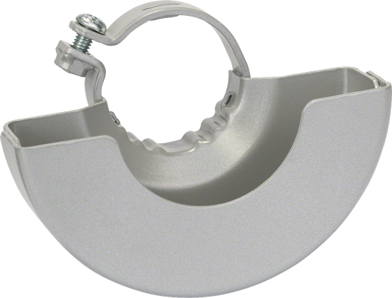 Bosch protective guard with cover, 100 mm diameter.