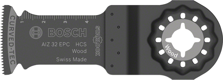 Bosch AIZ 32 EPC Starlock saw blade for wood.