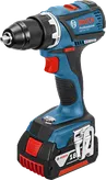 Bosch GSR 18 V-EC cordless drill with 5.0Ah battery.