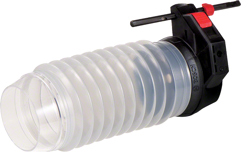 Bosch dust collection cover for SDS plus rotary hammers.