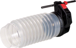 Bosch dust collection cover for SDS plus rotary hammers.