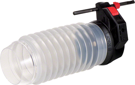 Bosch dust collection cover for SDS plus rotary hammers.