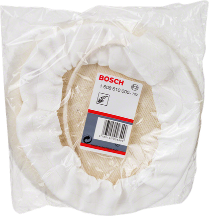 Lambswool bonnet Bosch lambswool polishing bonnet.