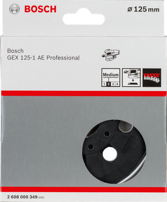 Bosch 125mm sanding pad replacement