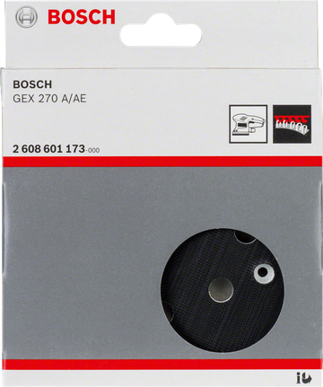 Bosch GEX 270 A/AE sanding pad for orbital sanders.