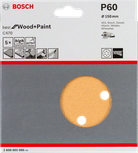 Bosch C470 sanding sheet P60 150mm pack of 5.
