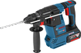 Bosch GBH 18V-26 rotary hammer drill with side handle.