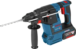 GBH 18V-26 Bosch GBH 18V-26 rotary hammer drill with side handle.