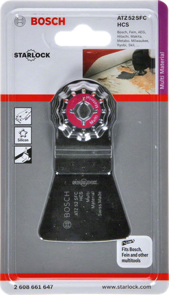 HCS scraper ATZ 52 SFC, flexible Bosch HCS scraper ATZ 52 SFC 2-1/16″ flexible.