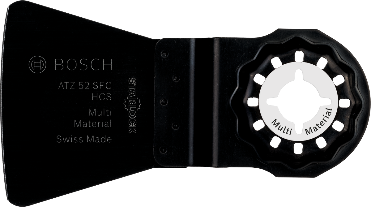 Bosch ATZ 52 SFC Starlock multi-material scraper blade.