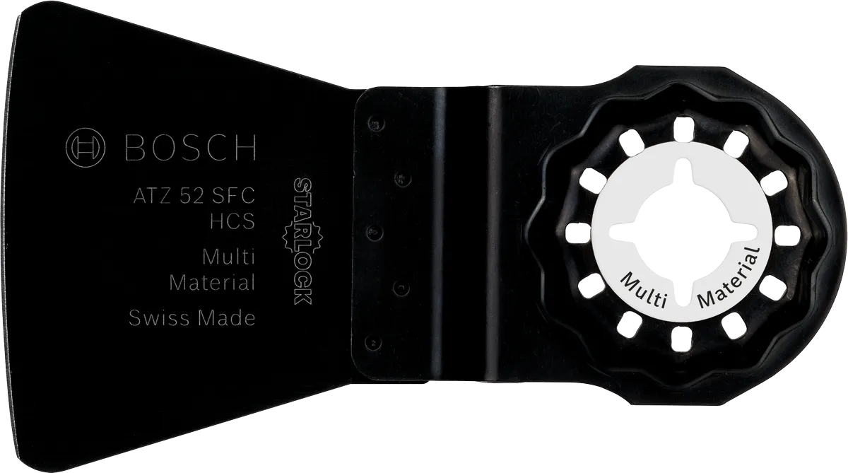 Bosch ATZ 52 SFC Starlock multi-material scraper blade.