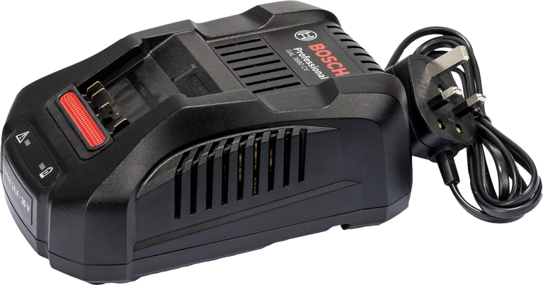 Multi-volt charger GAL 3680 CV Bosch GAL 18V-40 battery charger for power tools.