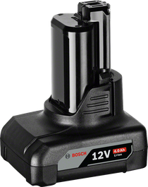 Bosch 12V 4.0Ah Li-ion battery pack.