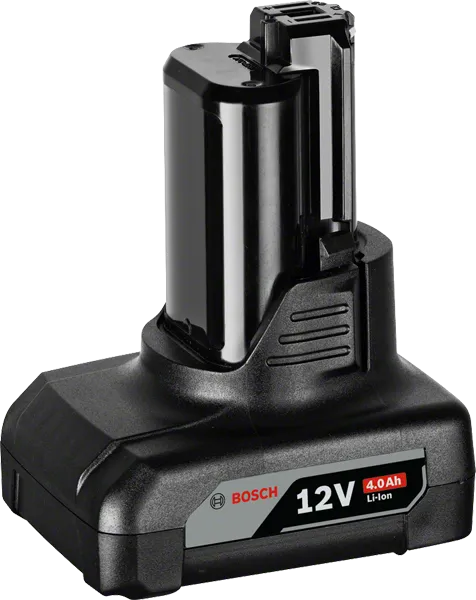 Bosch 12V 4.0Ah Li-ion battery pack.