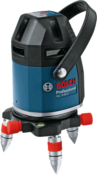 Bosch Professional Bosch GLL 8-40 E Professional Electronic Line Laser Level w/ LR5 Receiver 