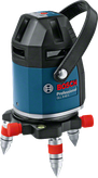 Bosch GLL 8-40 E laser leveling tool for precise alignment.