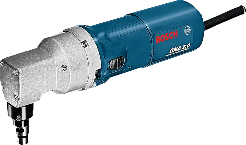 Bosch GNA 2.0 nibbler for cutting sheet metal.